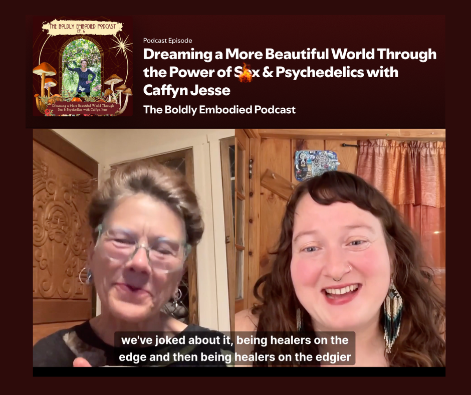 Healers on the Edgier Edge Juliana Goldstone with Caffyn Jesse podcast